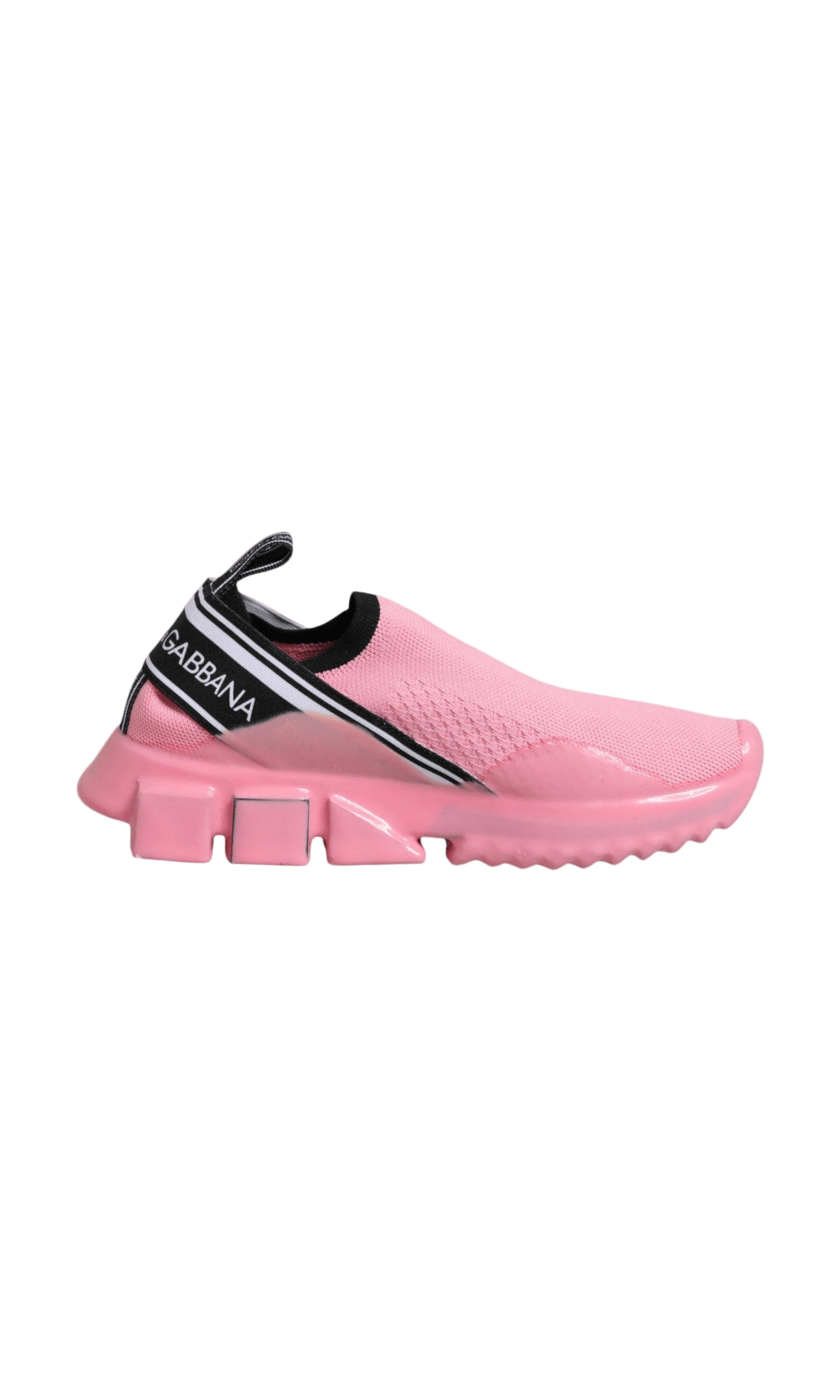 Dolce & Gabbana Pink Sorrento Low Top Women Sneakers Shoes Glam Steals