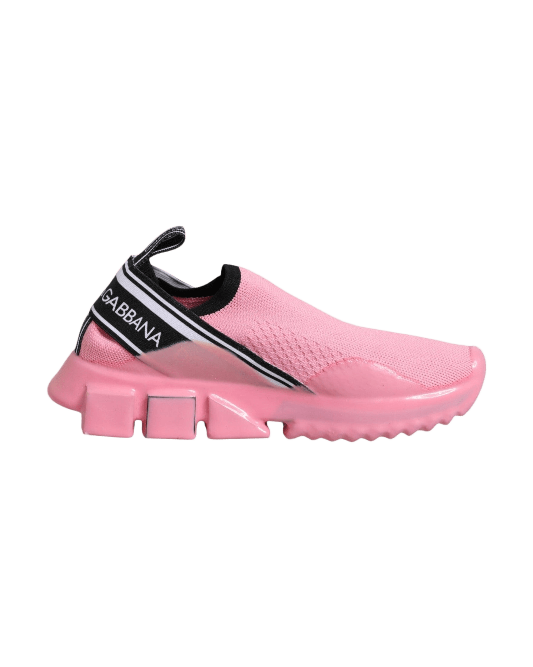 Dolce & Gabbana Pink Sorrento Low Top Women Sneakers Shoes Glam Steals