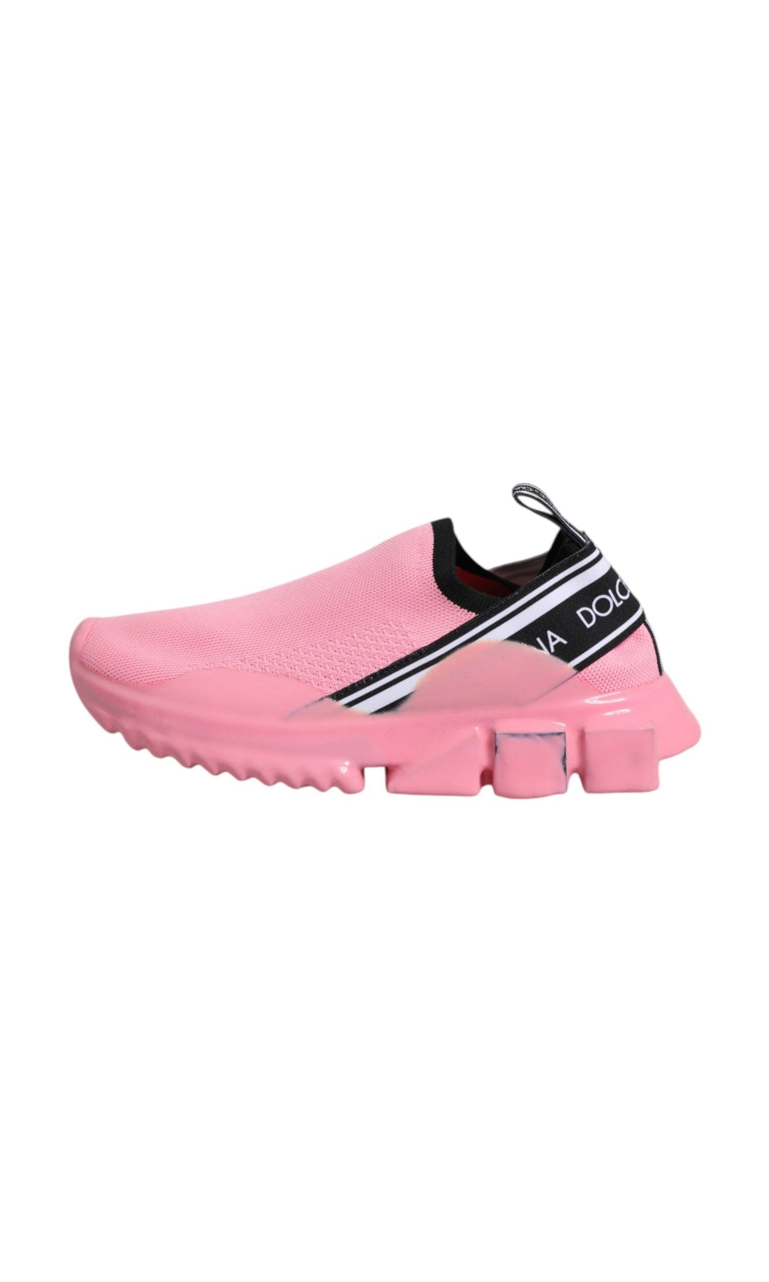 Dolce & Gabbana Pink Sorrento Low Top Women Sneakers Shoes Glam Steals