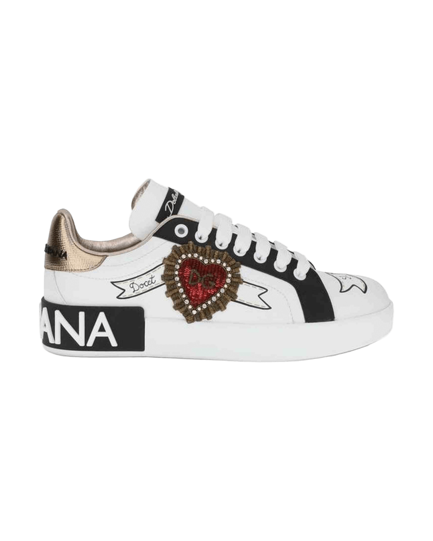 Dolce & Gabbana Portofino Sneakers Glam Steals