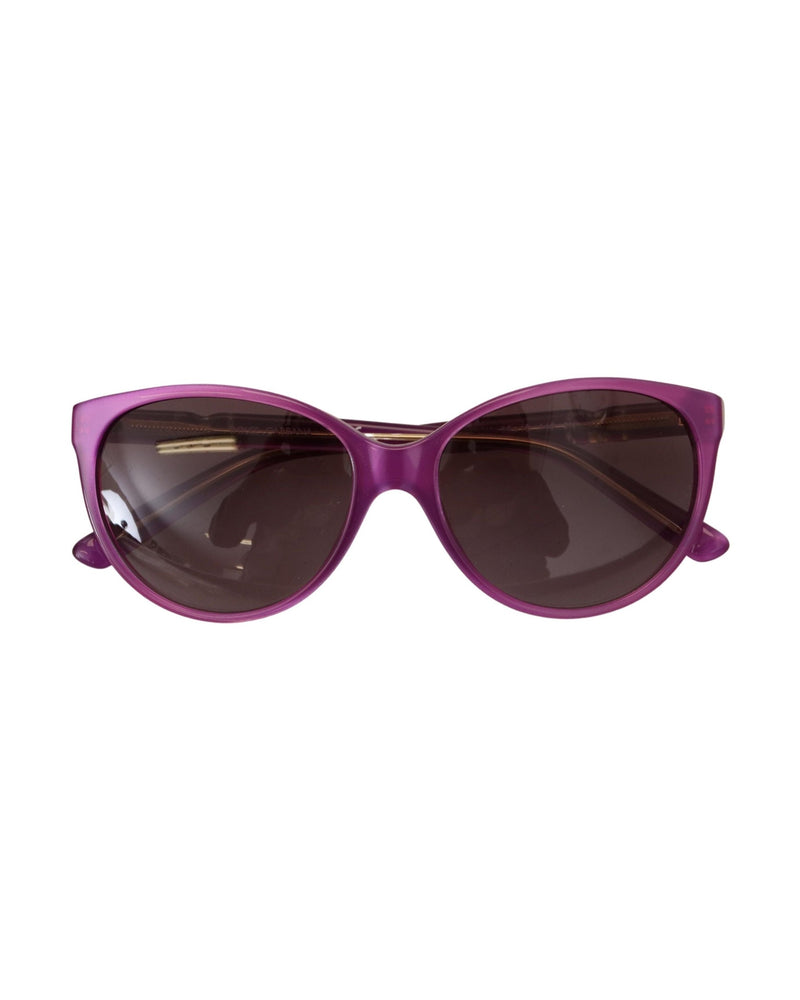 Dolce & Gabbana Purple Acetate Frame Round Sunglasses Glam Steals