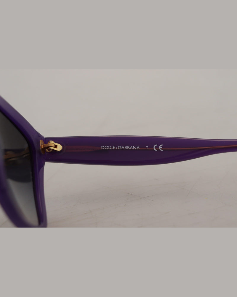 Dolce & Gabbana Purple Acetate Square Full Rim Dg4240 Sunglasses Glam Steals
