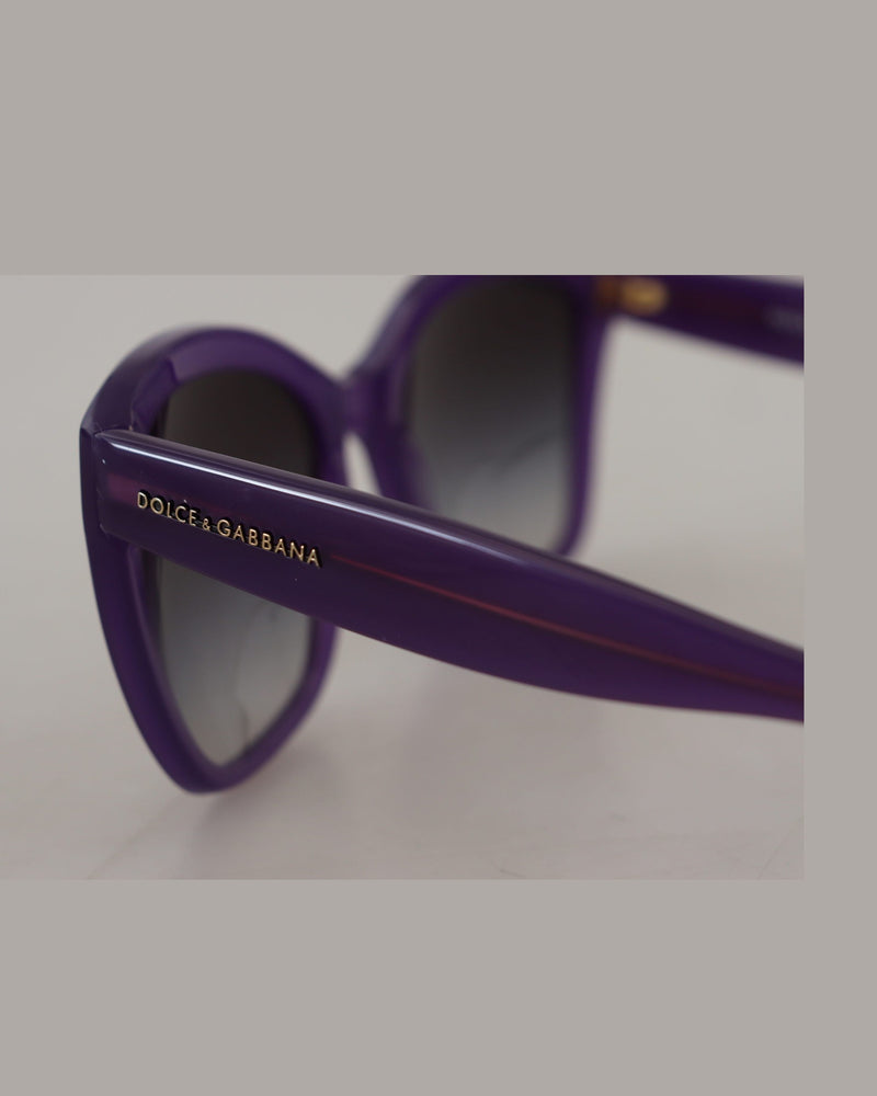Dolce & Gabbana Purple Acetate Square Full Rim Dg4240 Sunglasses Glam Steals