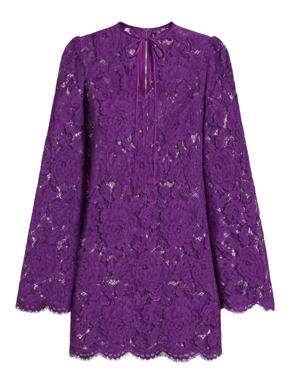 Dolce & Gabbana Purple Dress Glam Steals