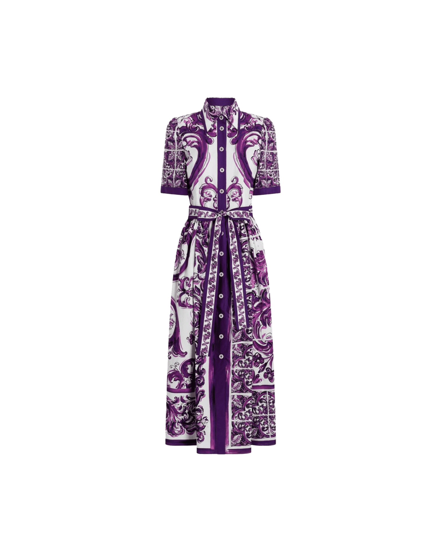 Dolce & Gabbana Purple Dress Glam Steals