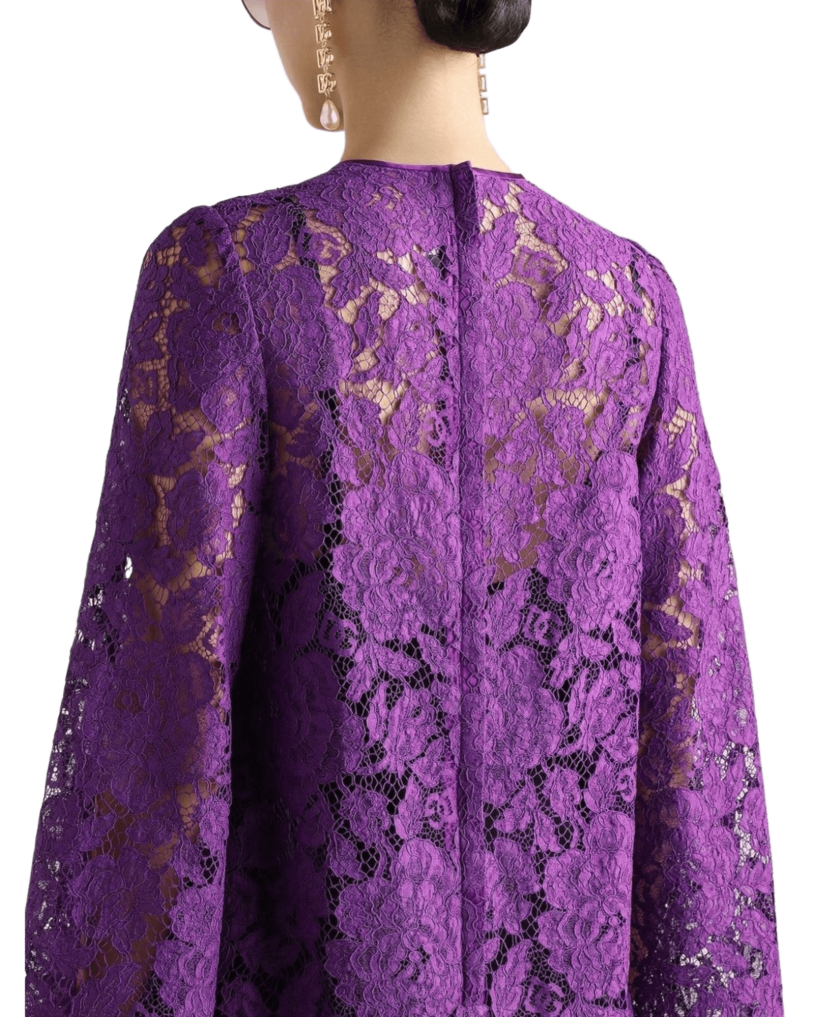 Dolce & Gabbana Purple Dress Glam Steals