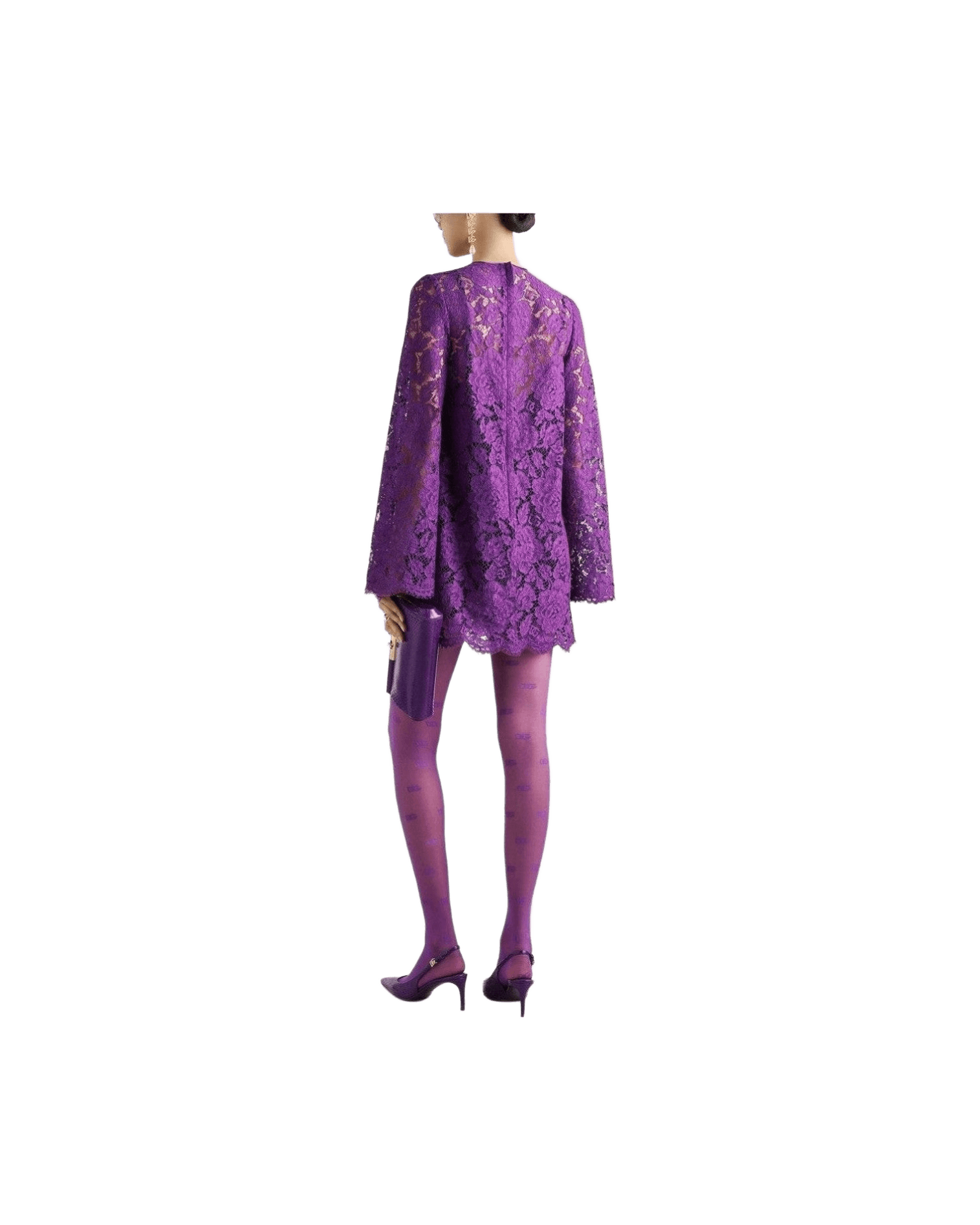 Dolce & Gabbana Purple Dress