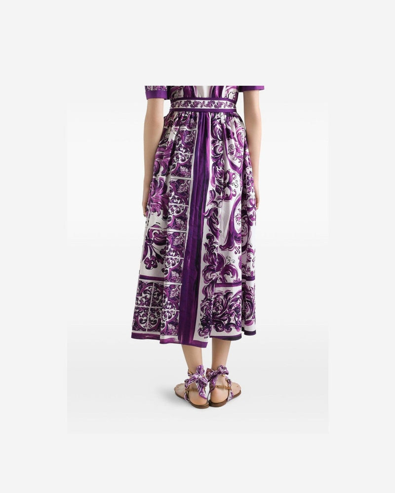 Dolce & Gabbana Purple Dress Glam Steals