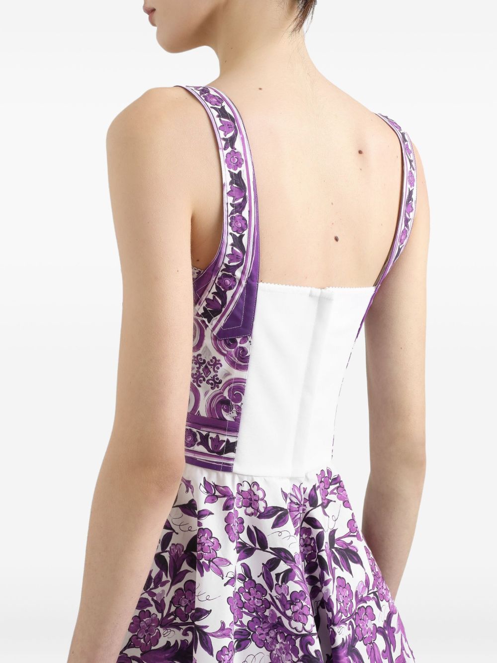 Dolce & Gabbana Purple Dress Glam Steals