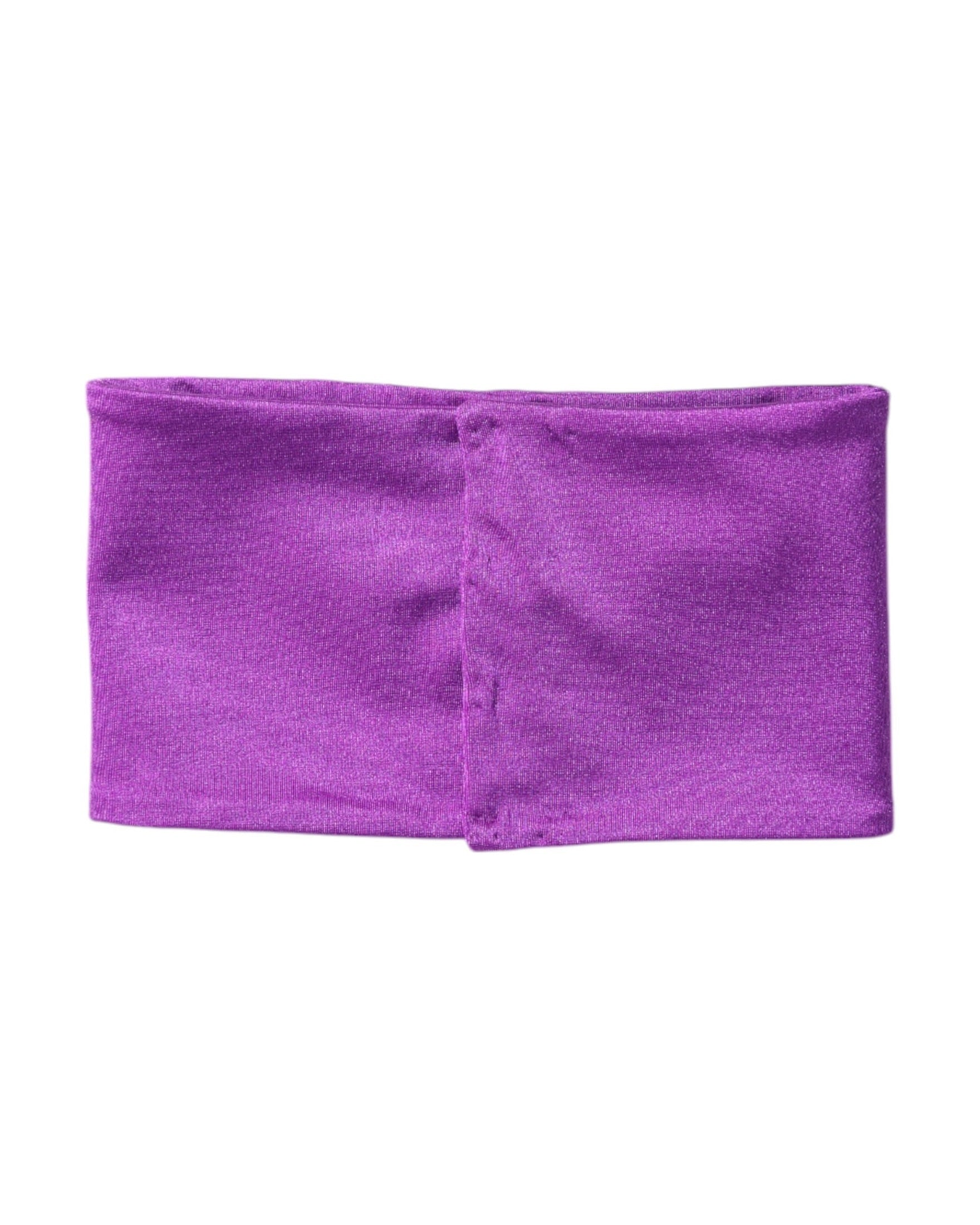 Dolce & Gabbana Purple Nylon Stretch Women Neck Warmer Scarf Glam Steals