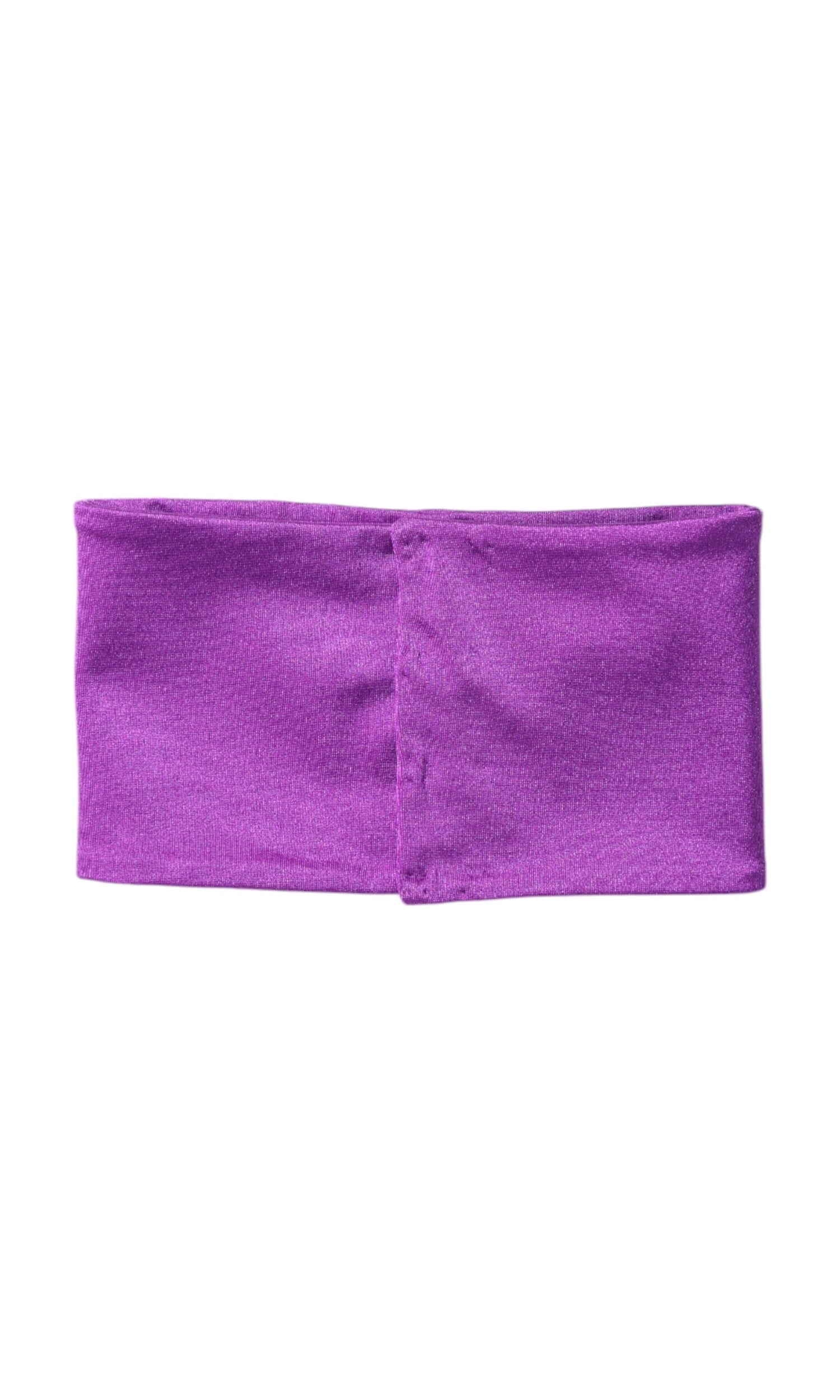 Dolce & Gabbana Purple Nylon Stretch Women Neck Warmer Scarf Glam Steals