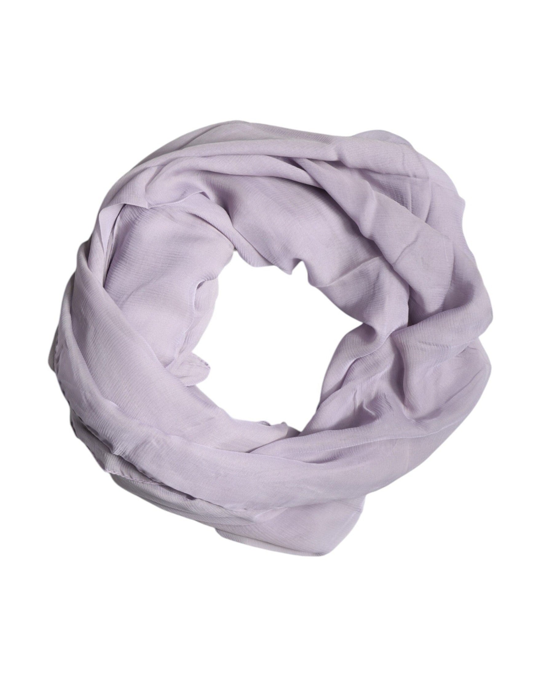 Dolce & Gabbana Purple Silk Rectangle Wrap Shawl Scarf Glam Steals