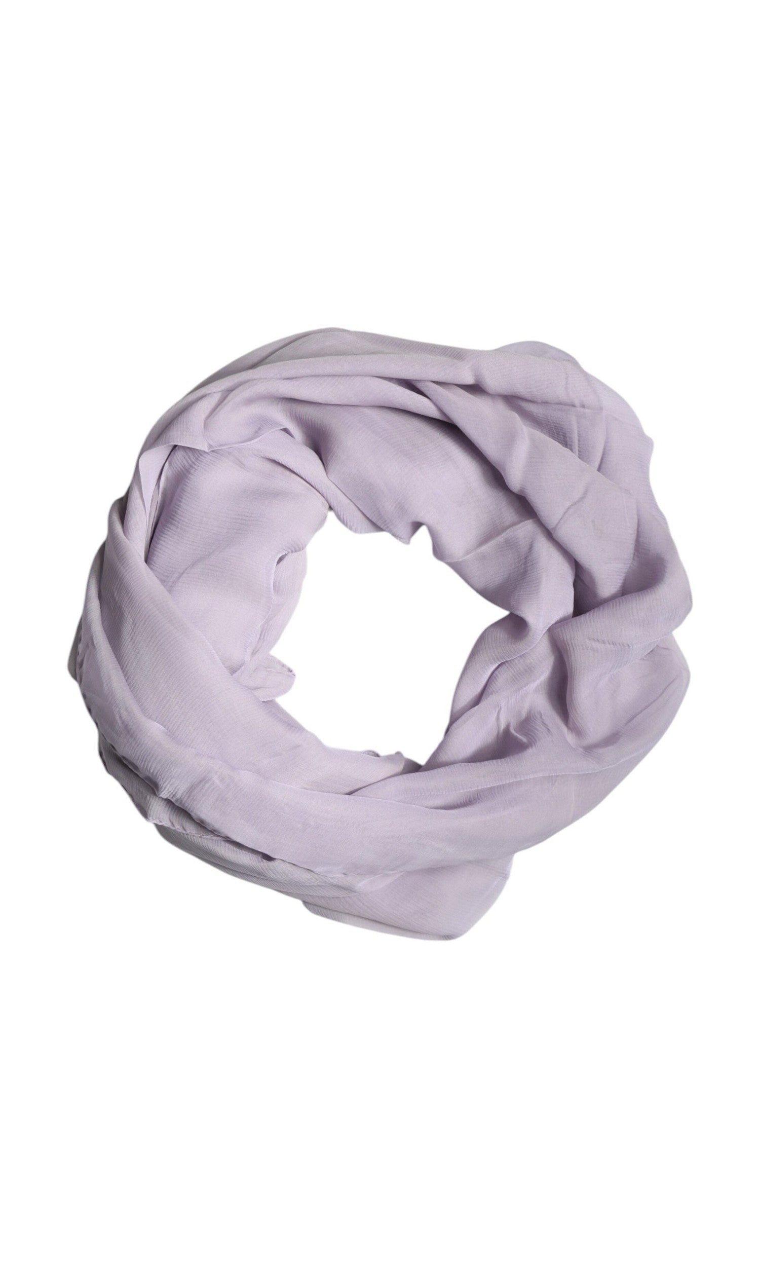 Dolce & Gabbana Purple Silk Rectangle Wrap Shawl Scarf Glam Steals