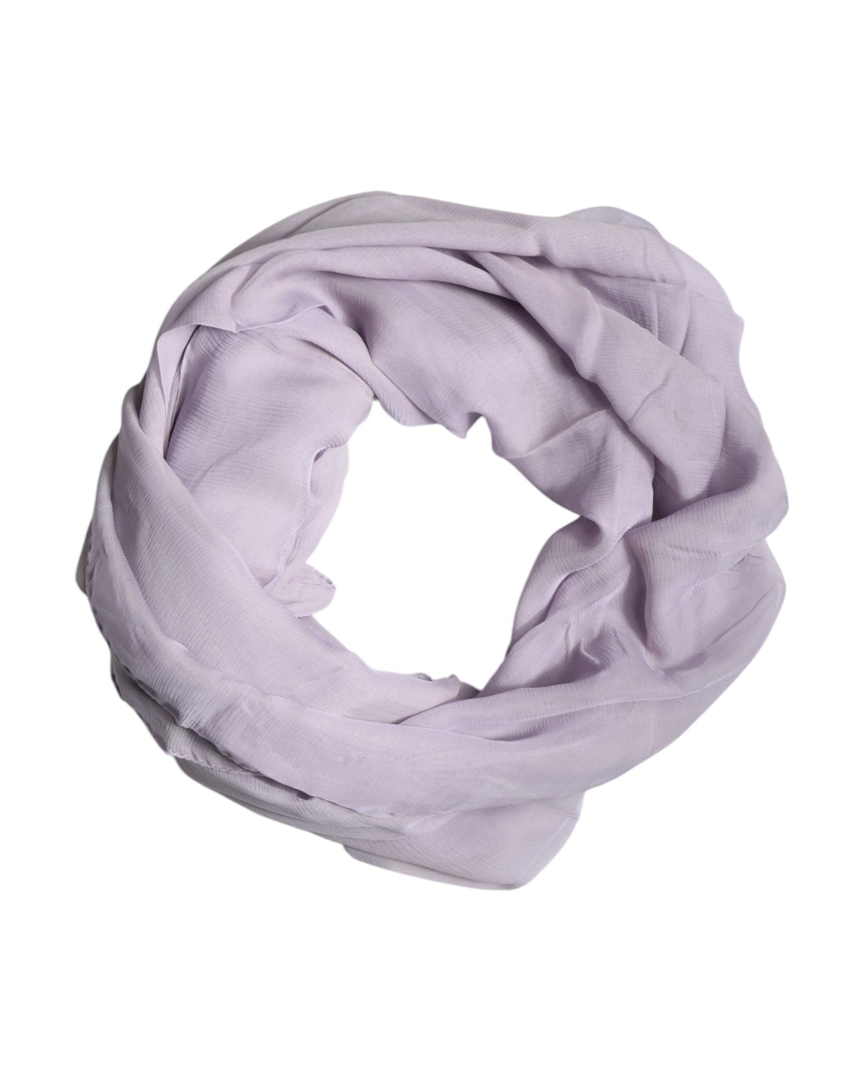 Dolce & Gabbana Purple Silk Rectangle Wrap Shawl Scarf Glam Steals