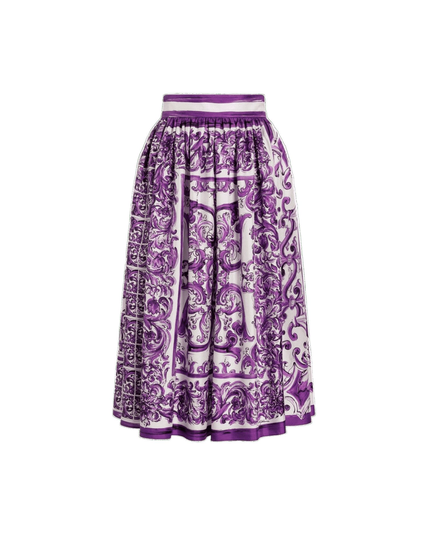 Dolce & Gabbana Purple Skirt Glam Steals