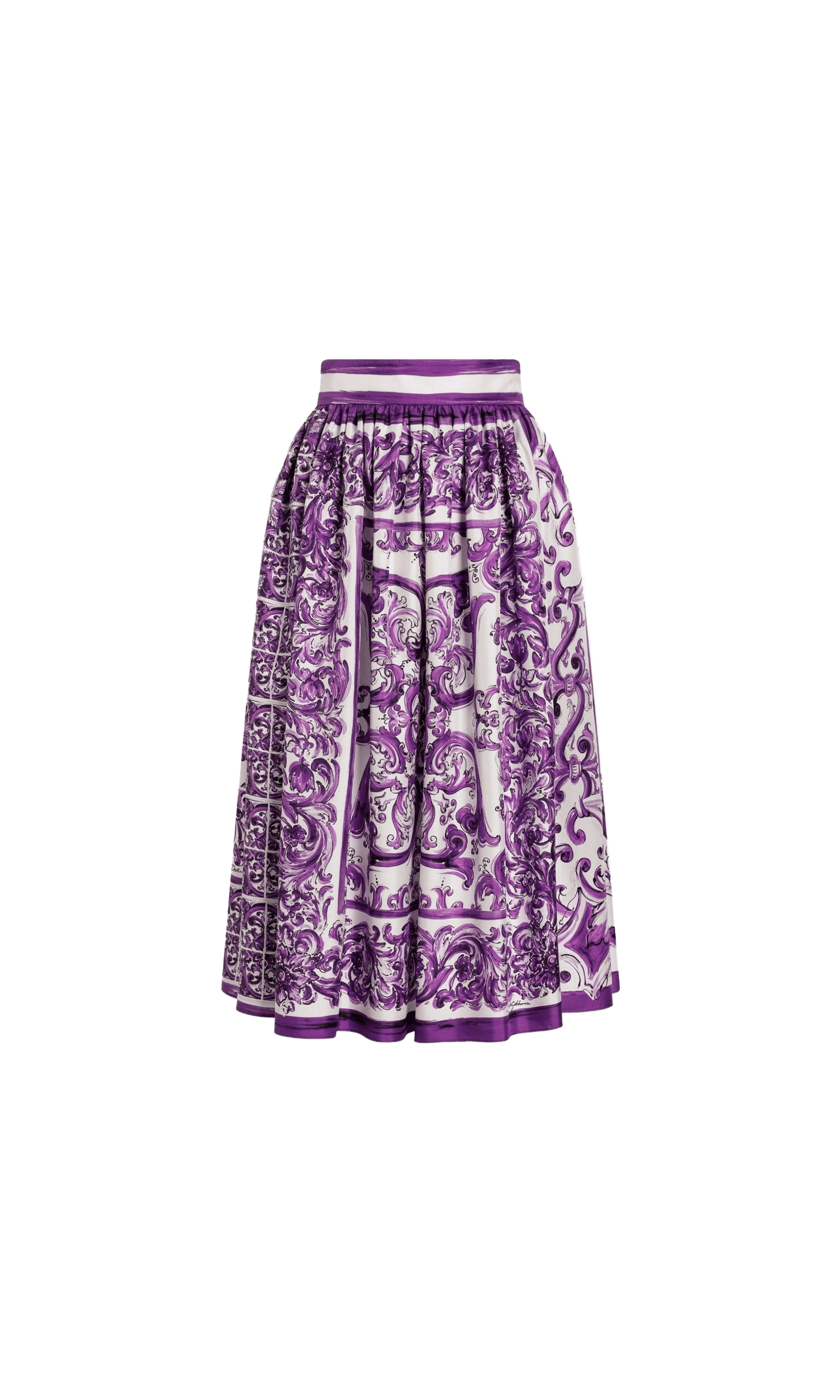 Dolce & Gabbana Purple Skirt Glam Steals