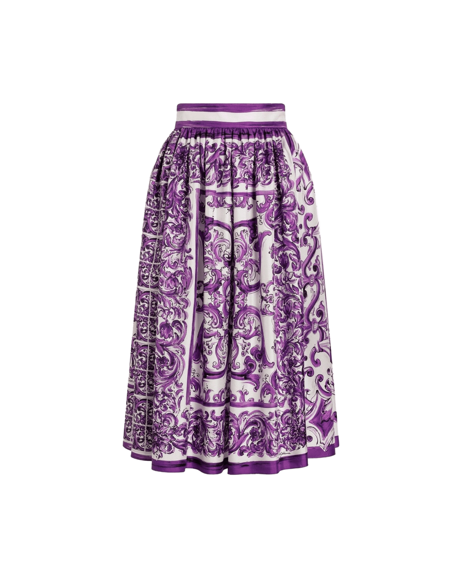 Dolce & Gabbana Purple Skirt Glam Steals