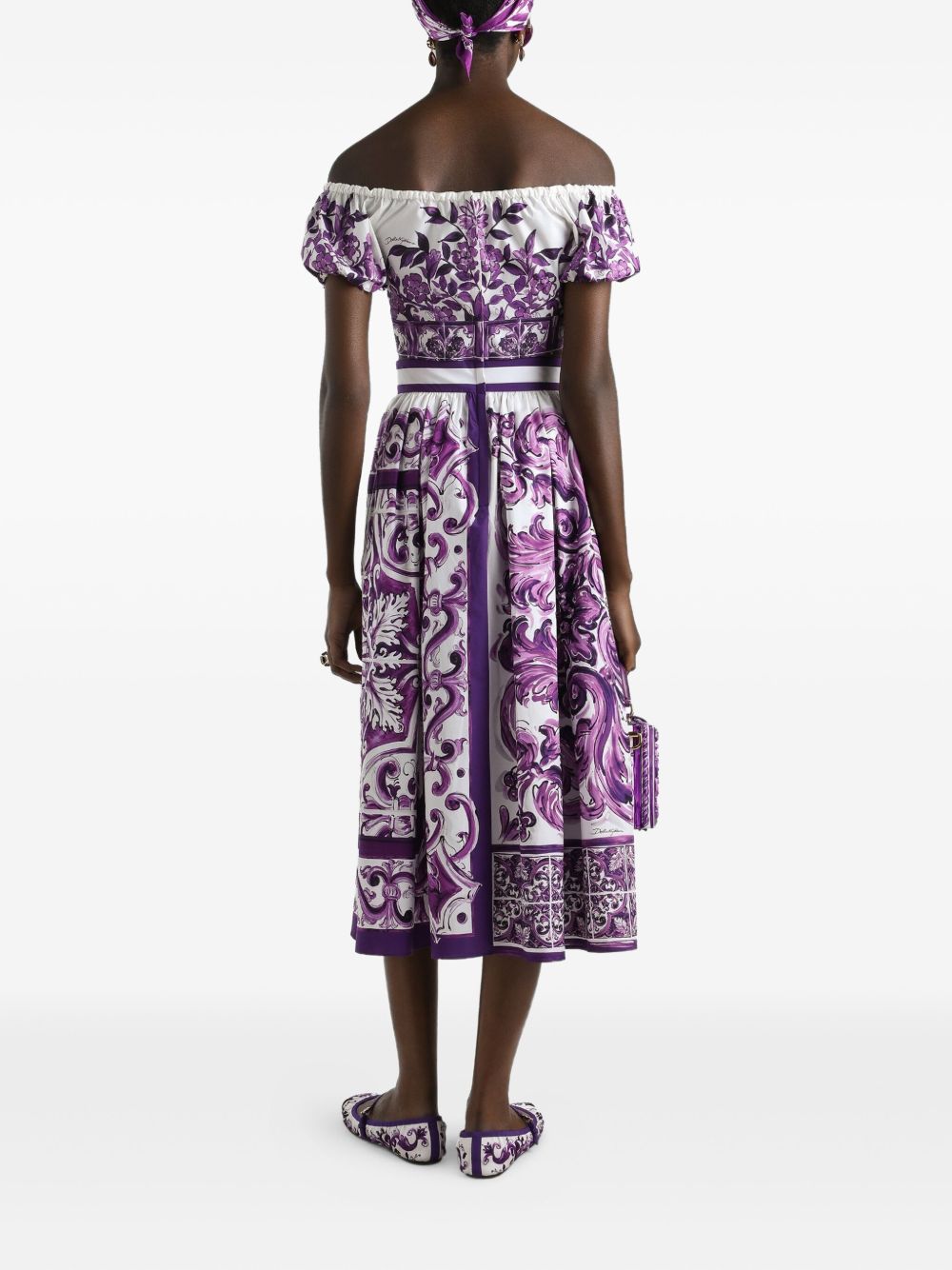 Dolce & Gabbana Purple Skirt Glam Steals