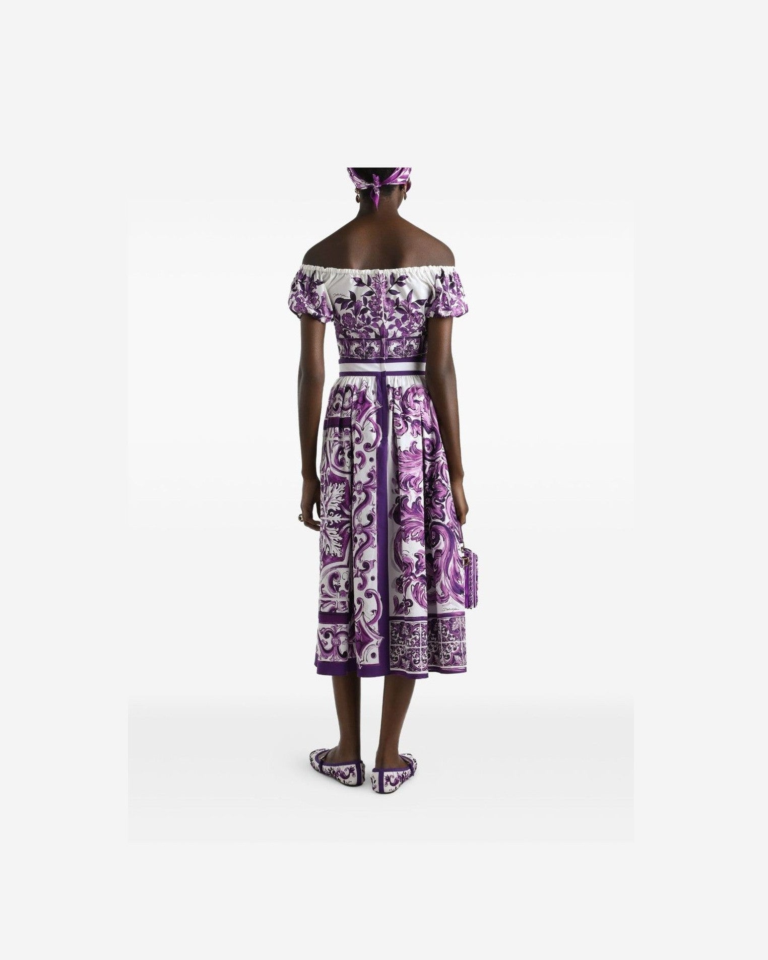 Dolce & Gabbana Purple Skirt Glam Steals