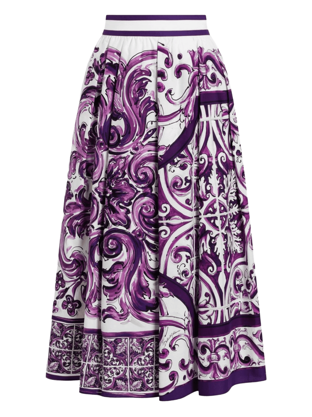 Dolce & Gabbana Purple Skirt Glam Steals