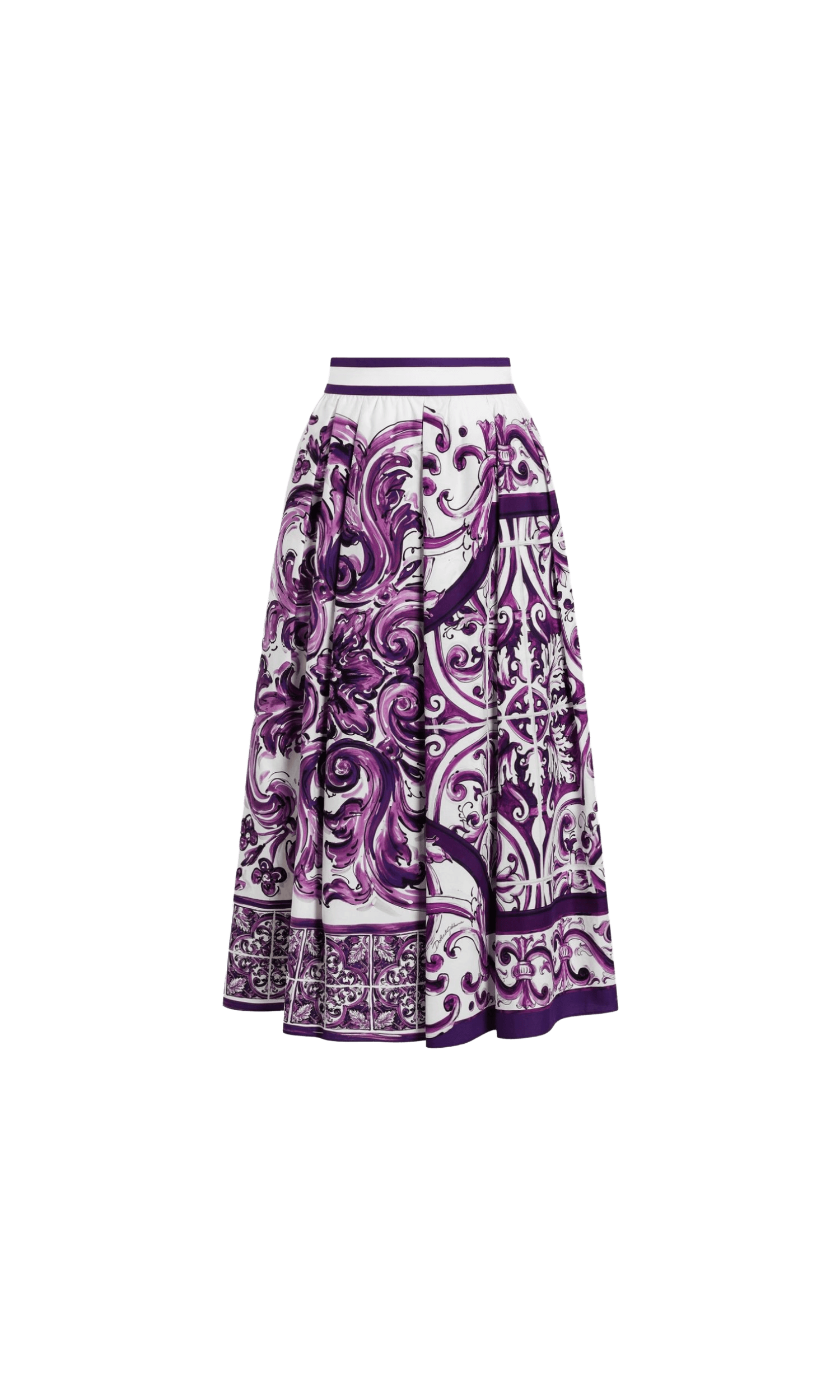 Dolce & Gabbana Purple Skirt Glam Steals