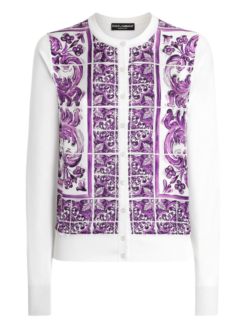 Dolce & Gabbana Purple Sweater Glam Steals