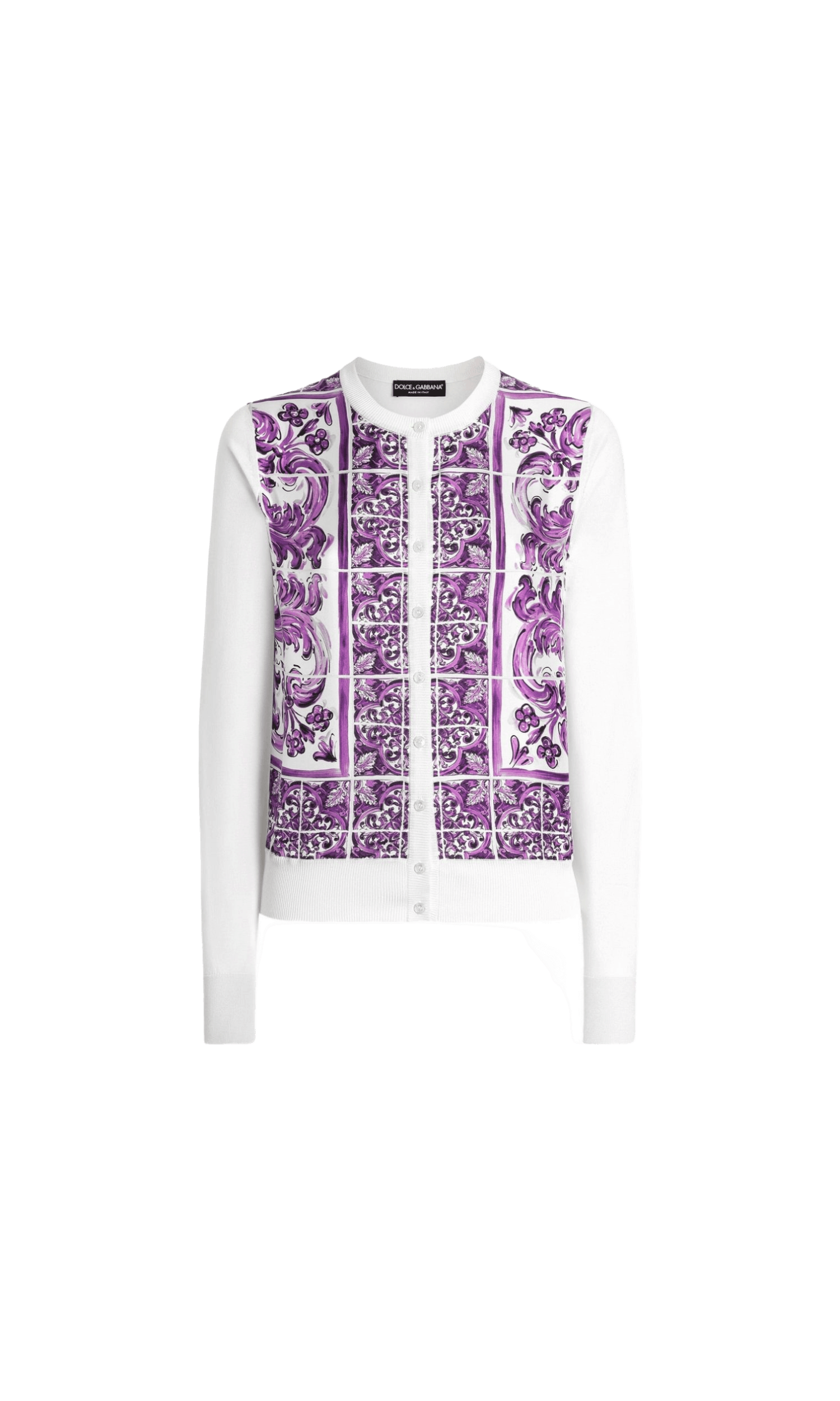 Dolce & Gabbana Purple Sweater Glam Steals