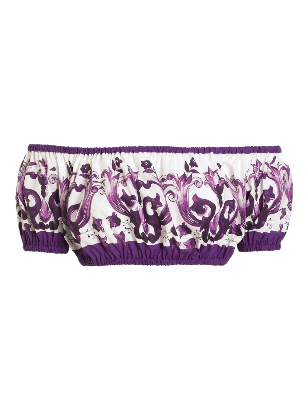 Dolce & Gabbana Purple Top Glam Steals