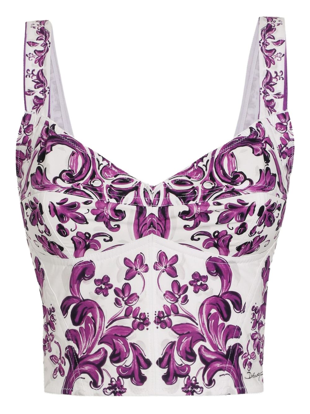 Dolce & Gabbana Purple Top Glam Steals