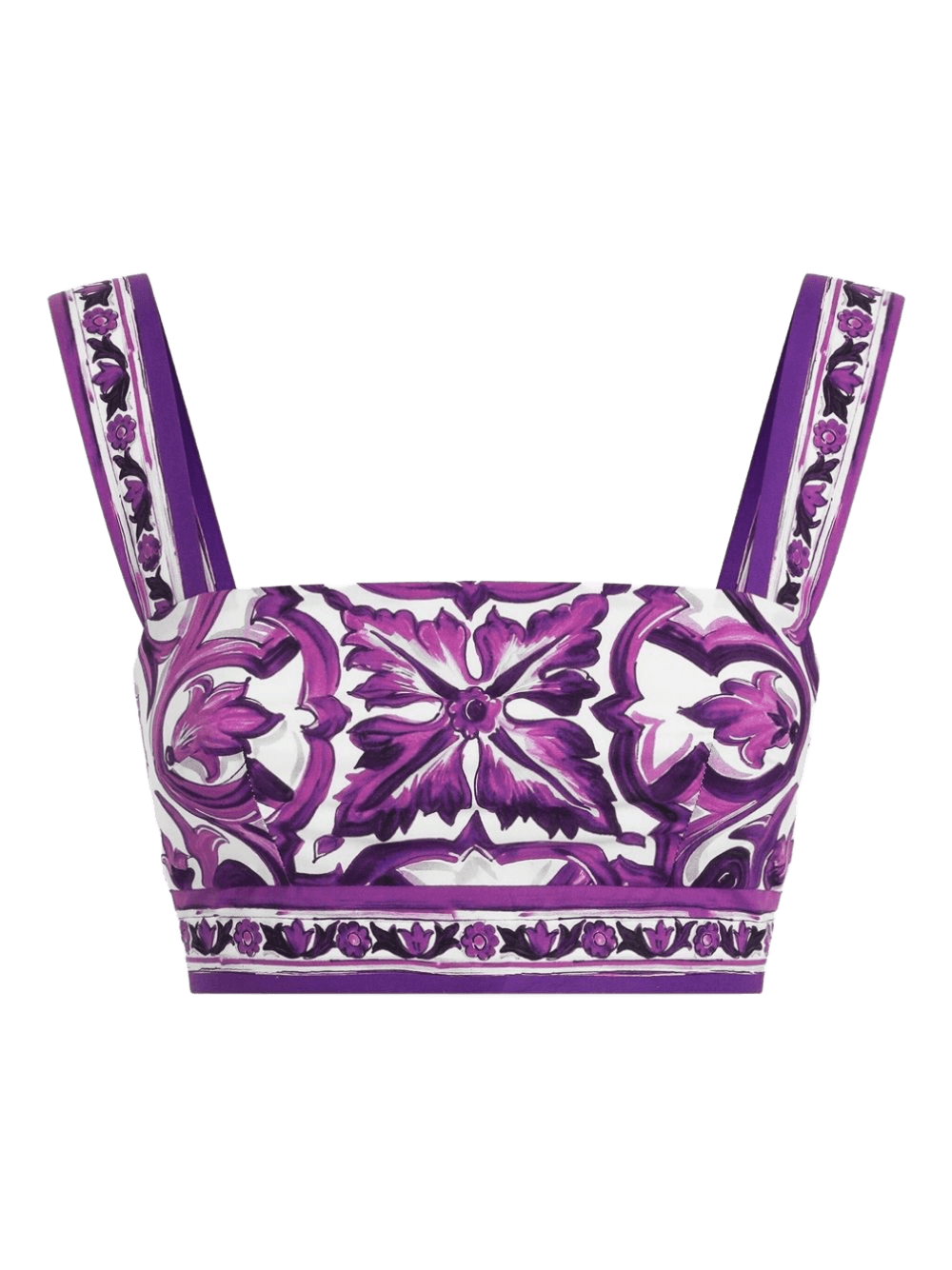 Dolce & Gabbana Purple Top Glam Steals