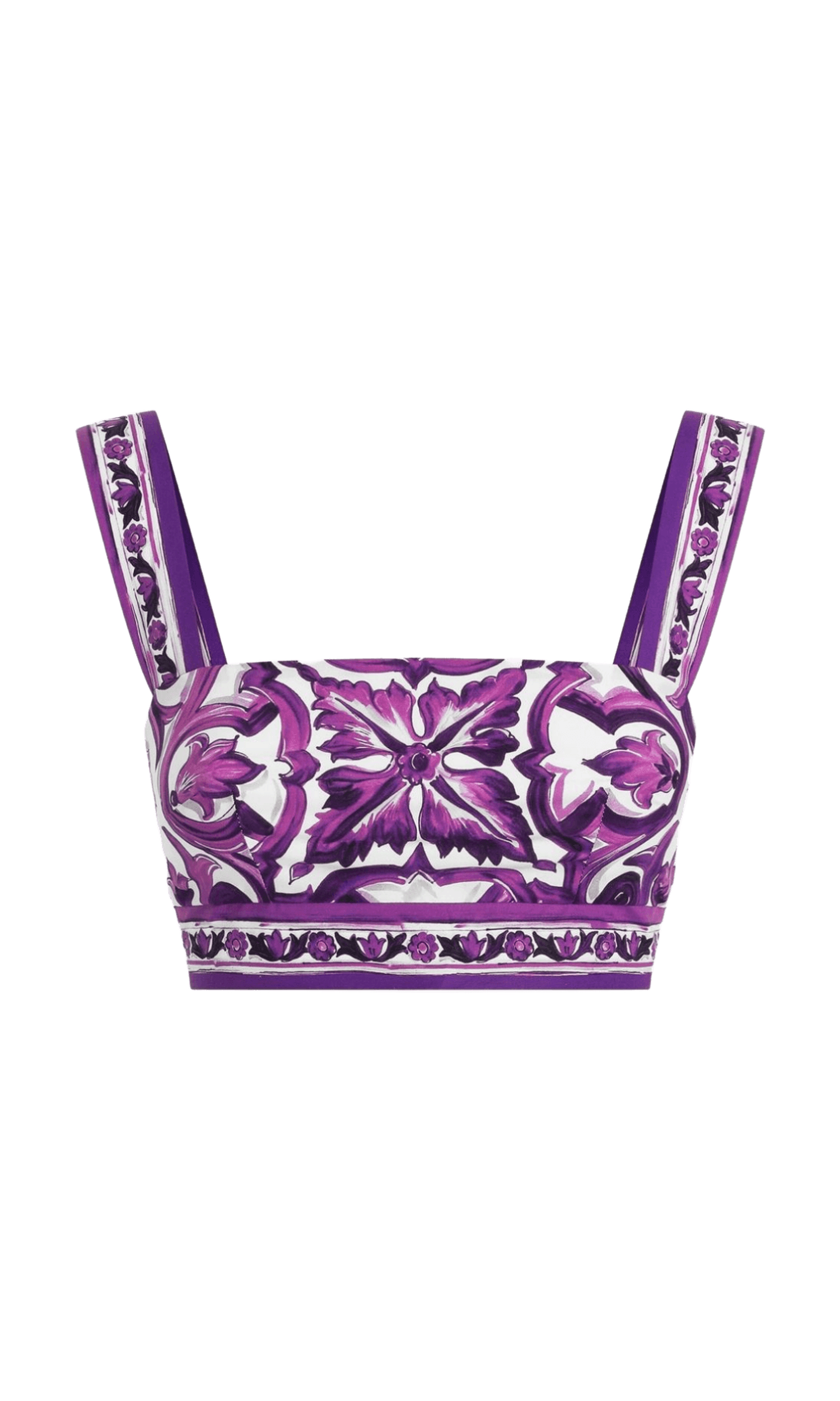 Dolce & Gabbana Purple Top Glam Steals