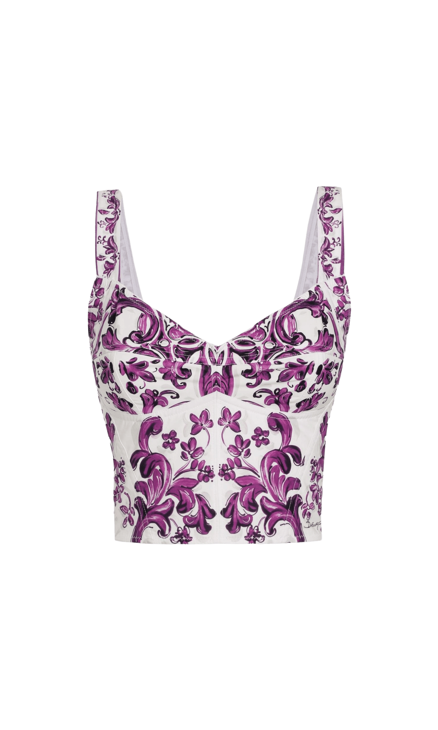 Dolce & Gabbana Purple Top Glam Steals