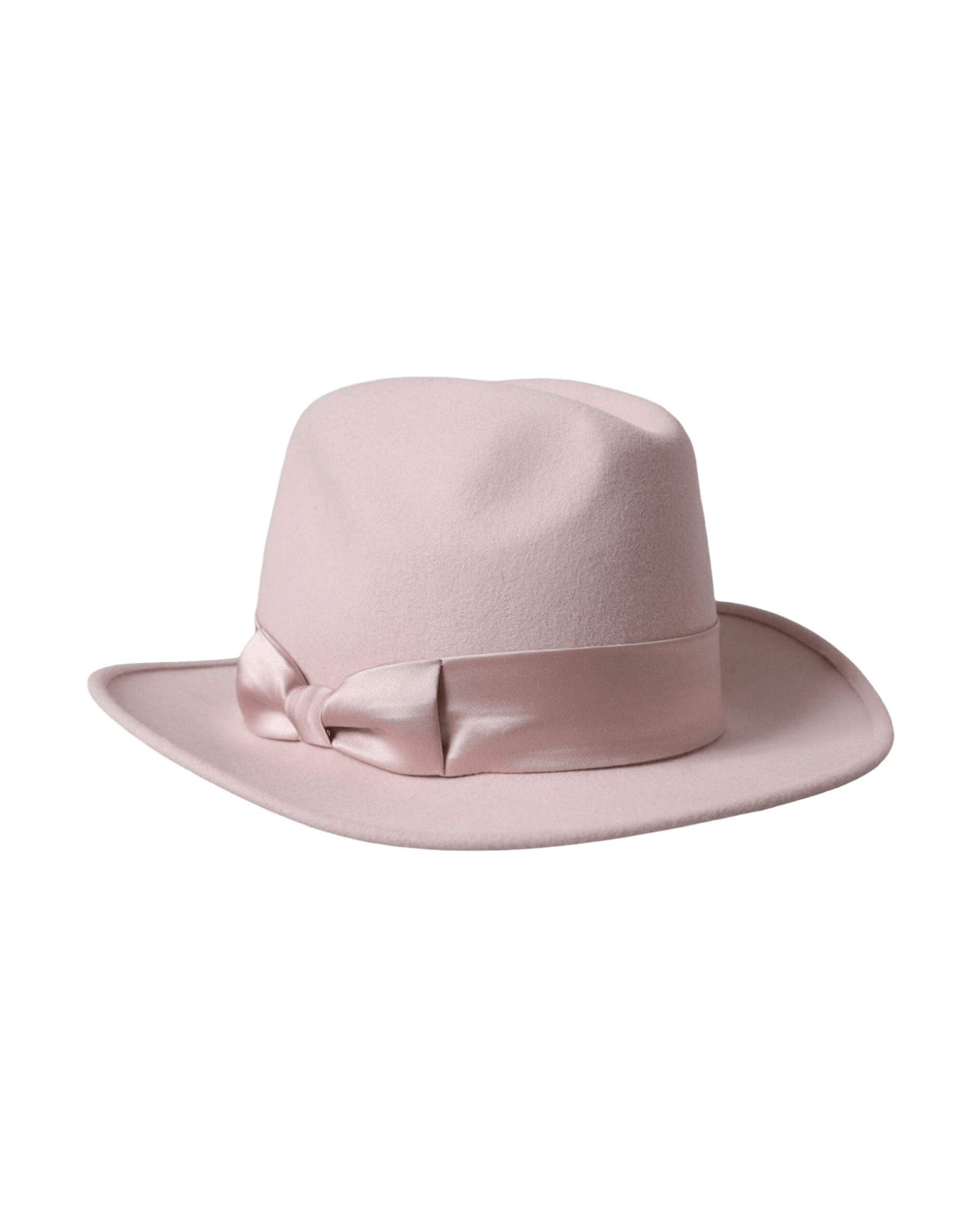 Dolce & Gabbana Rabbit Fedora Tril Women Pink Hat Glam Steals