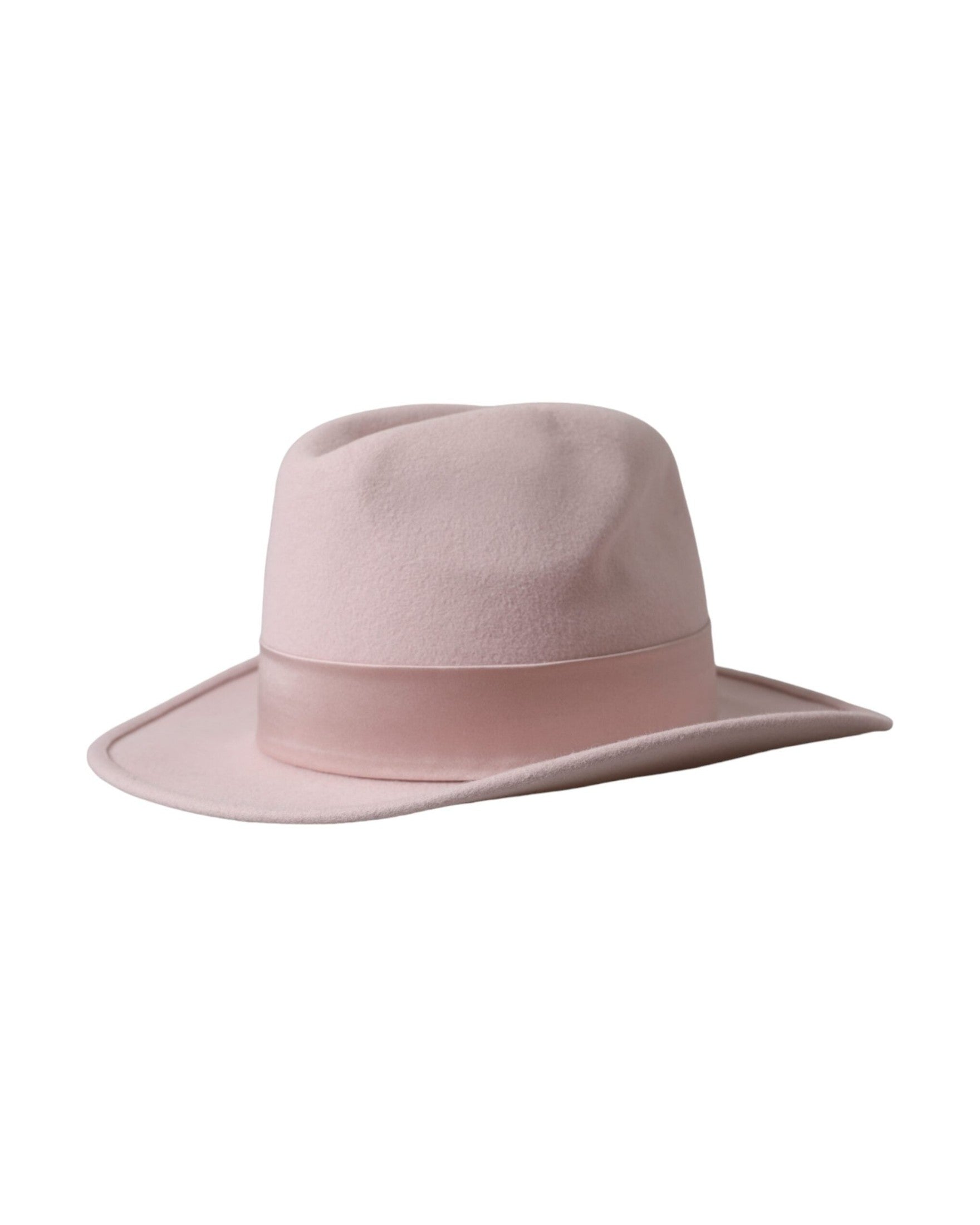 Dolce & Gabbana Rabbit Fedora Tril Women Pink Hat Glam Steals