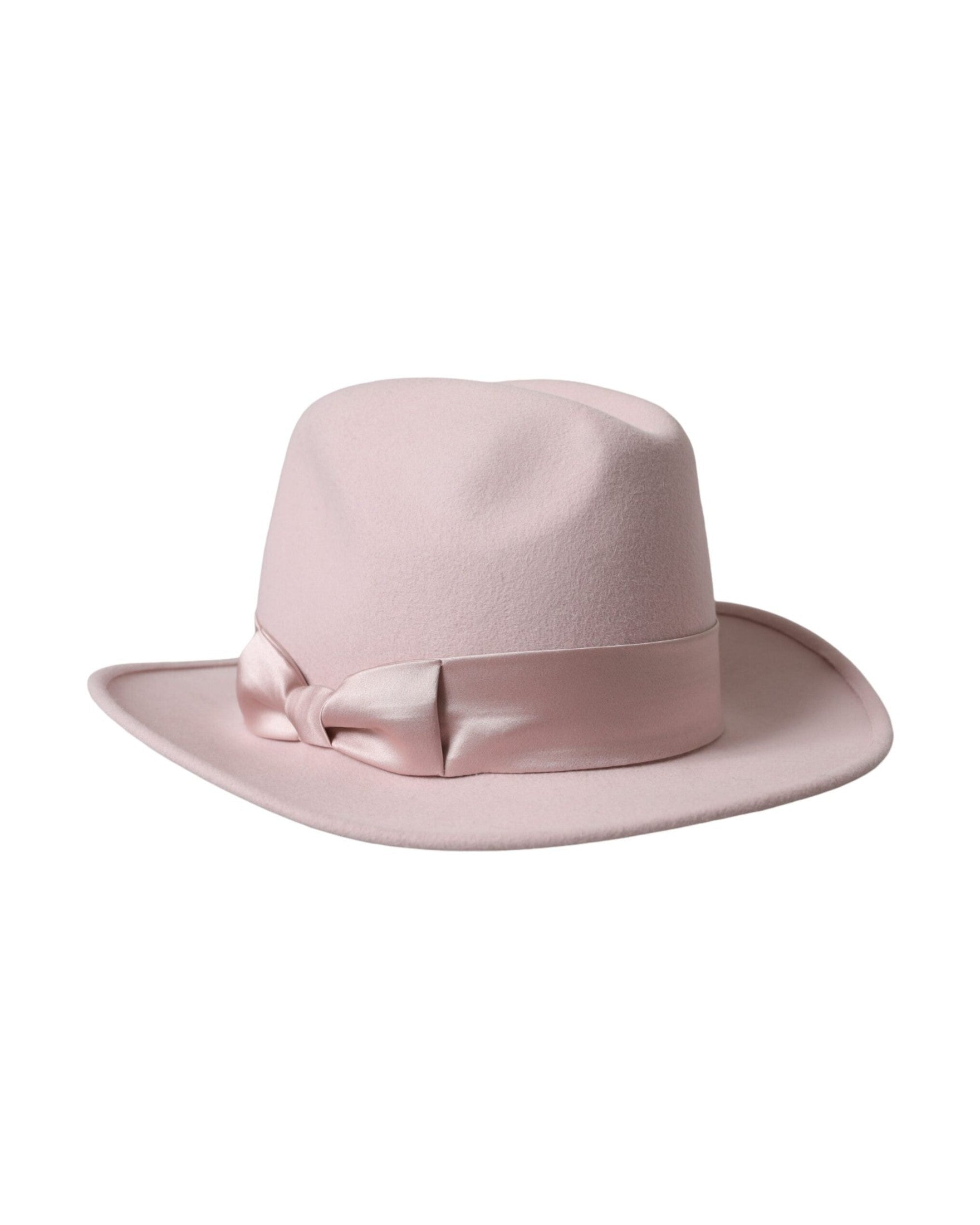 Dolce & Gabbana Rabbit Fedora Tril Women Pink Hat Glam Steals