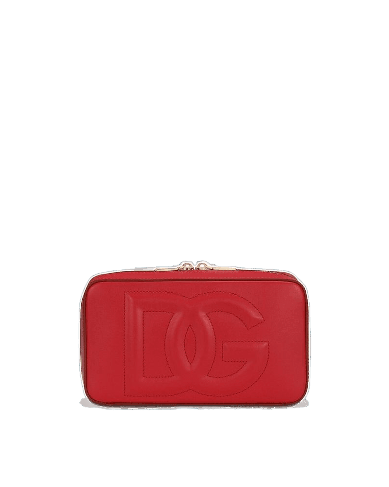 Dolce & Gabbana Red Calfskin Crossbody Bag Glam Steals