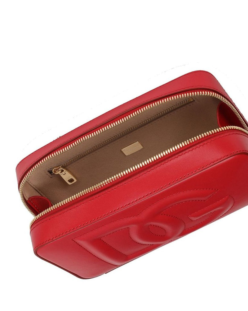 Dolce & Gabbana Red Calfskin Crossbody Bag Glam Steals