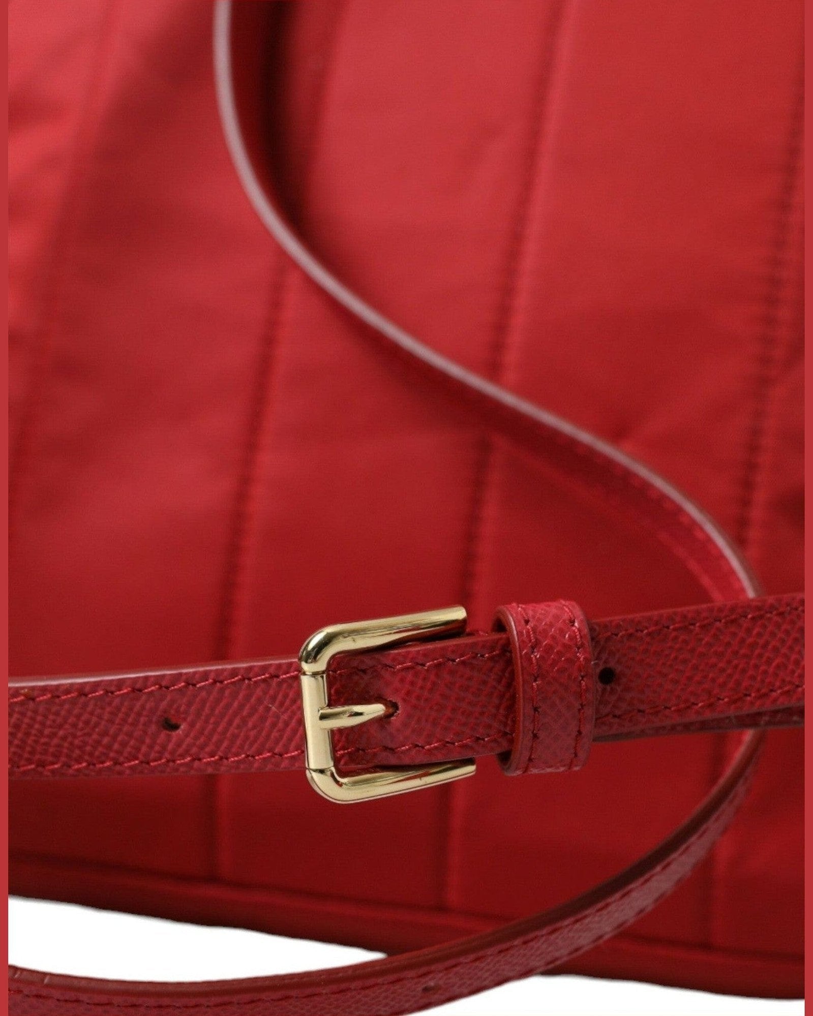 Dolce & Gabbana Embellished Backpack With Red Gold Detailing Glam Steals