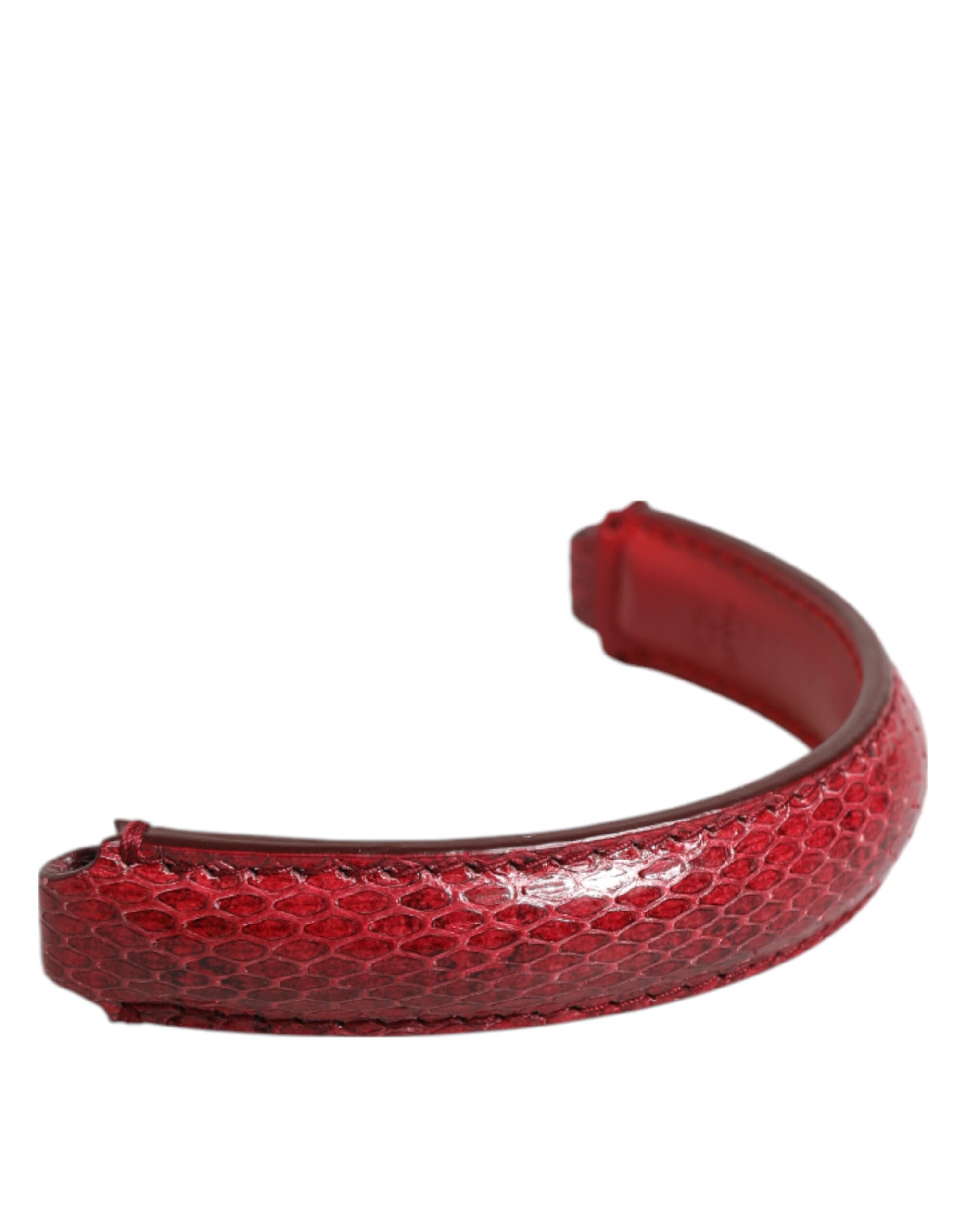 Dolce & Gabbana Red Leather Small Ayers Bag Handle Women Shoulder Strap Glam Steals