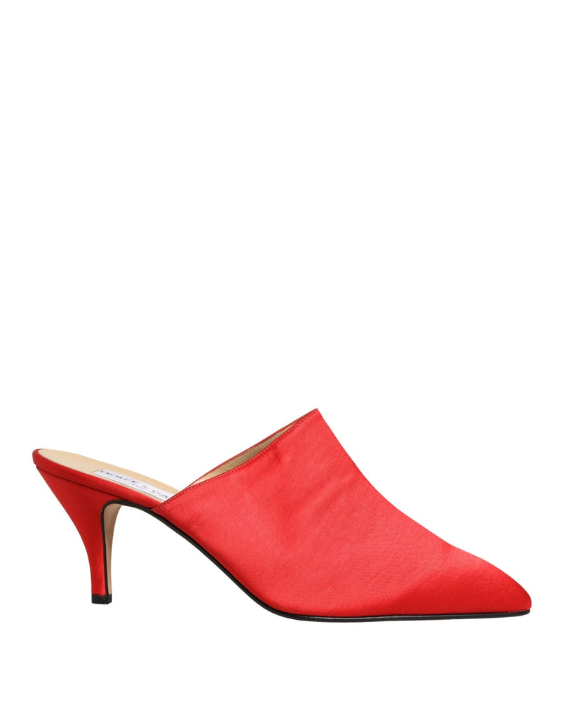 Dolce & Gabbana Red Suede Heel Mule Shoes Glam Steals