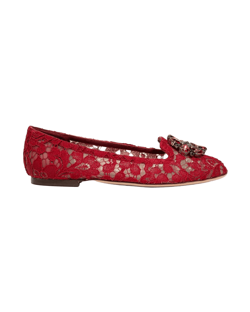 Dolce & Red Gabbana Viscose Flat Shoe Glam Steals