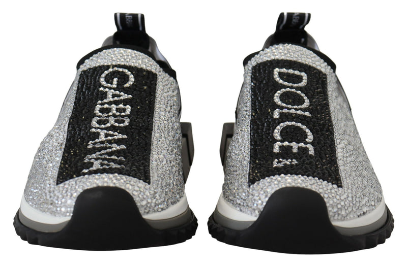 Dolce & Gabbana Rhinestones Sorrento Sneakers Shoes Glam Steals