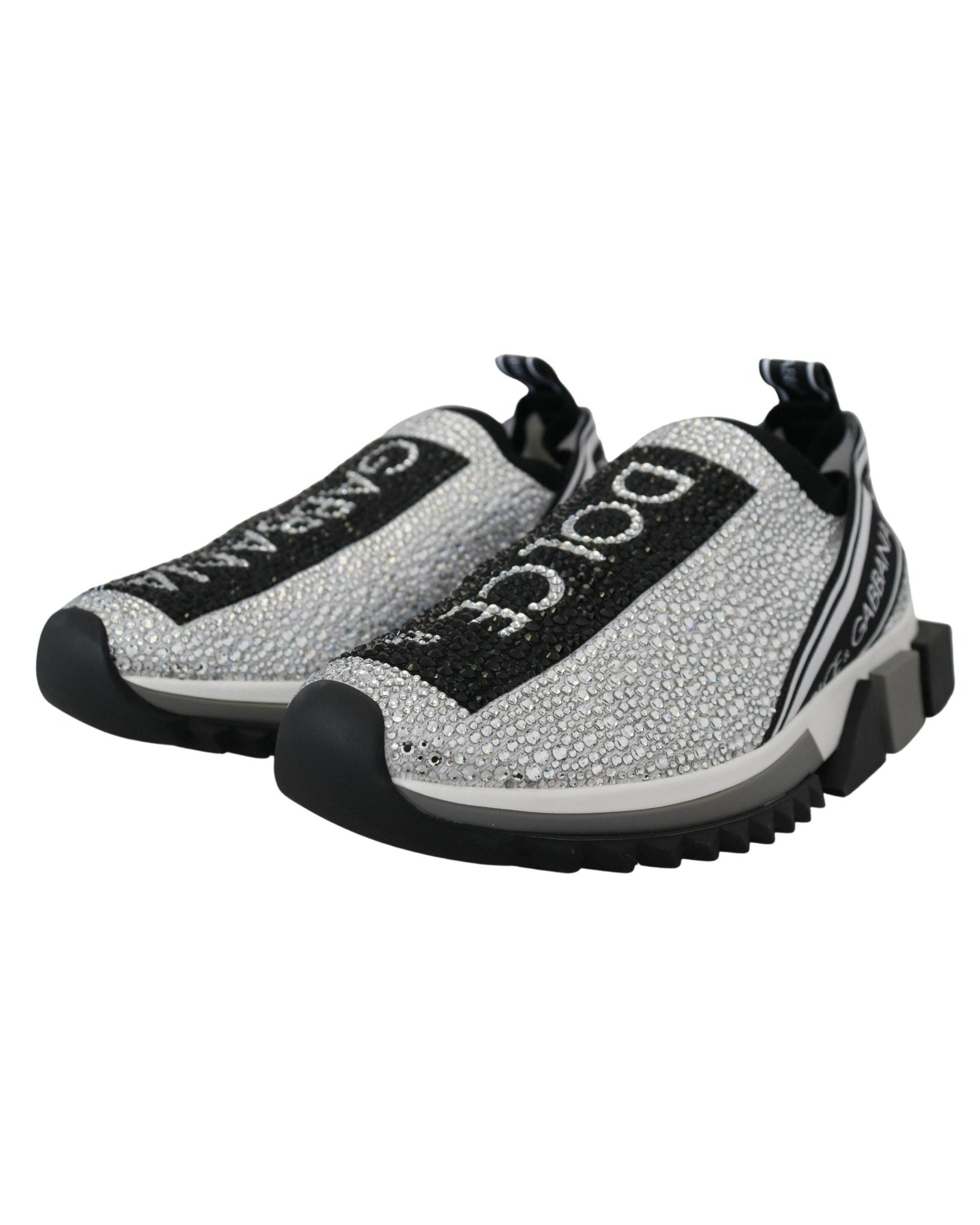 Dolce & Gabbana Rhinestones Sorrento Sneakers Shoes Sneakers