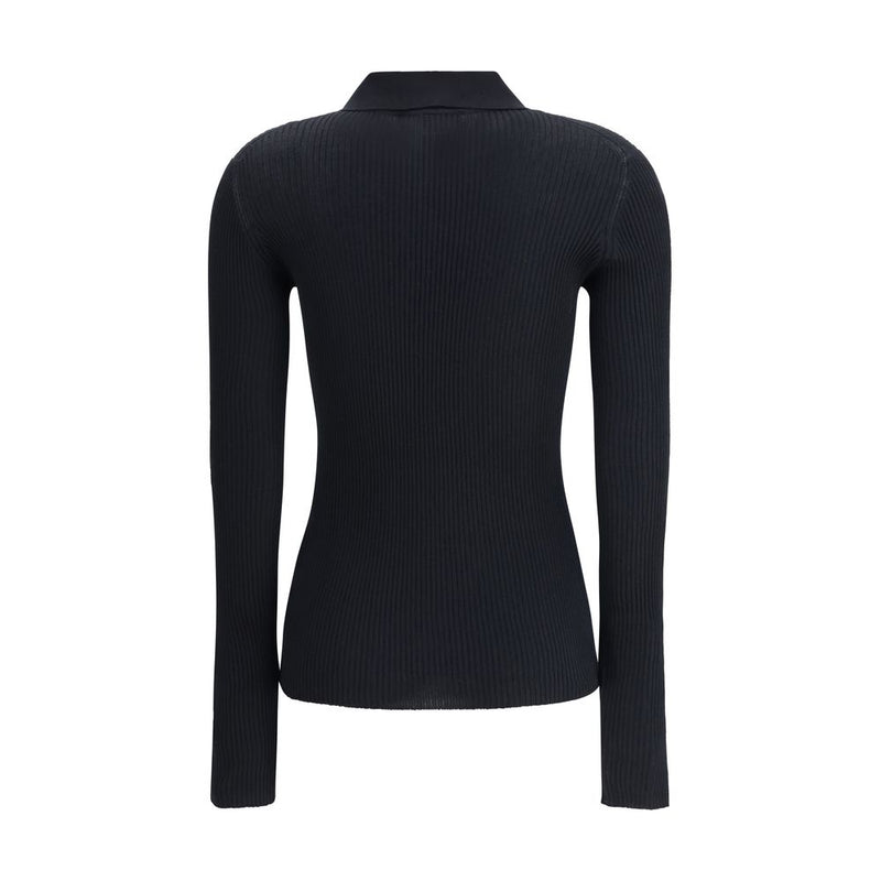 Dolce & Gabbana Ribbed Polo Sweater Glam Steals