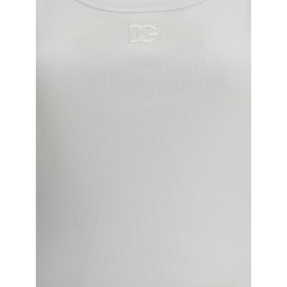 Dolce & Gabbana Ribbed Top Glam Steals