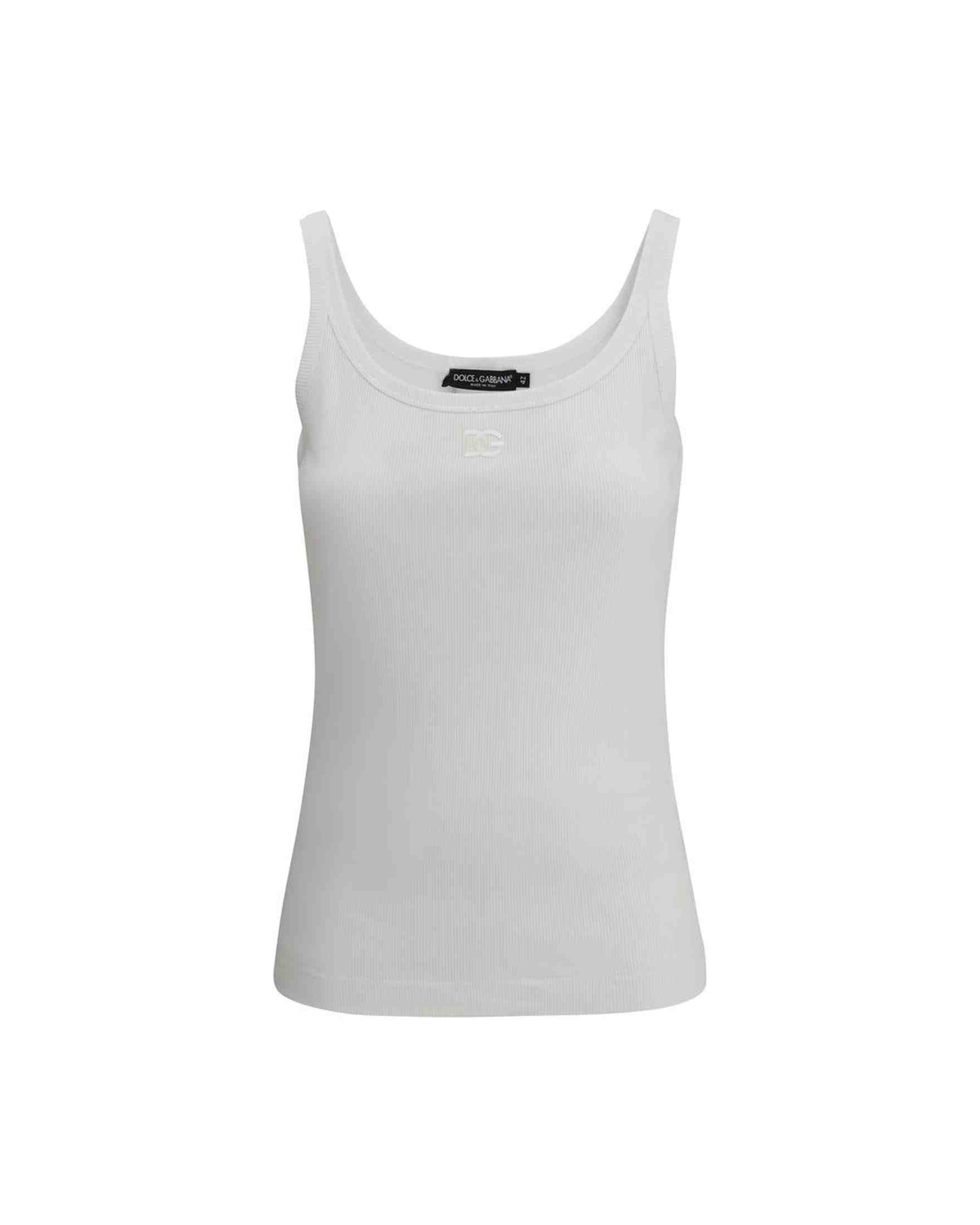 Dolce & Gabbana Ribbed Top Glam Steals