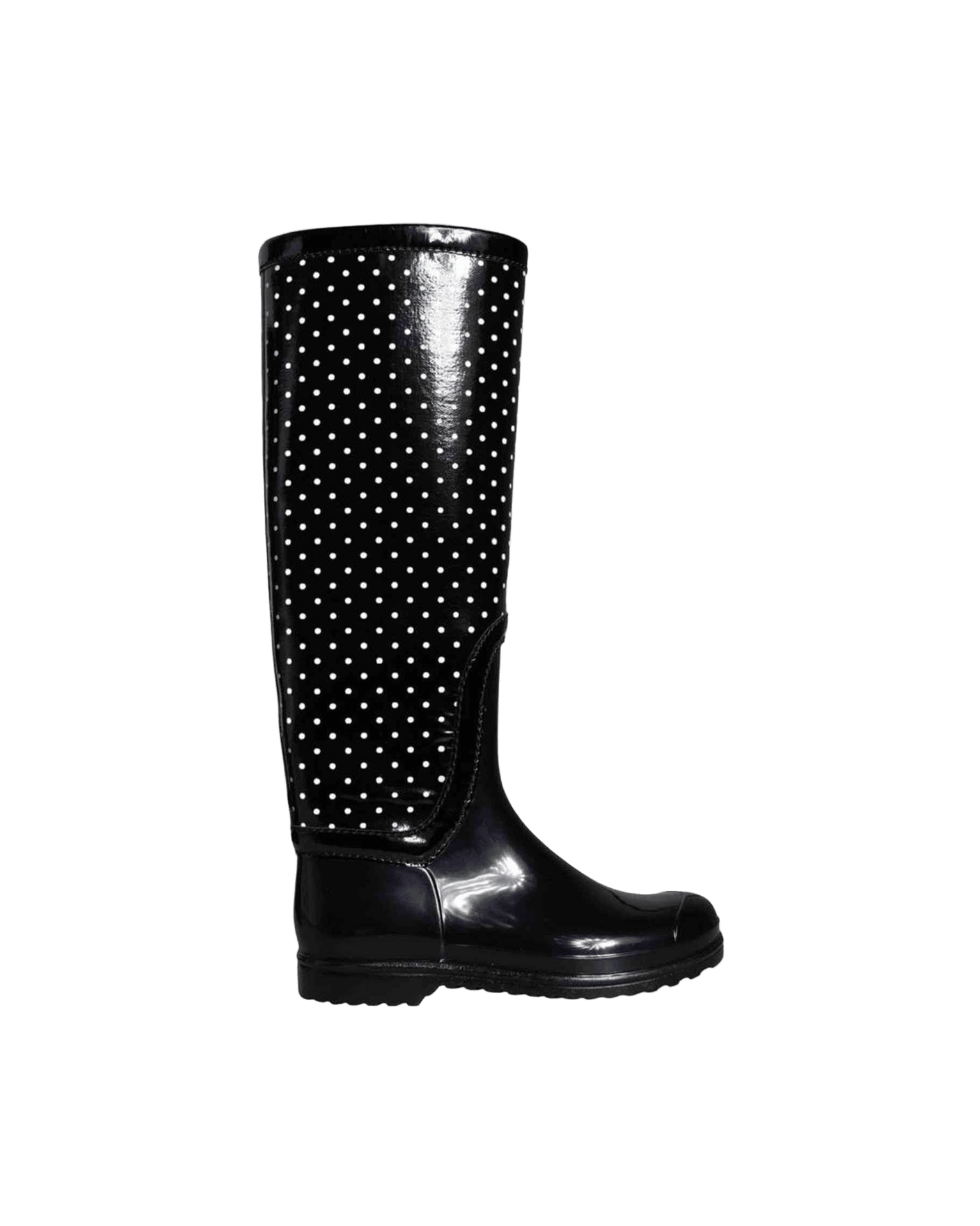 Dolce & Gabbana Rubber Black Boot Glam Steals