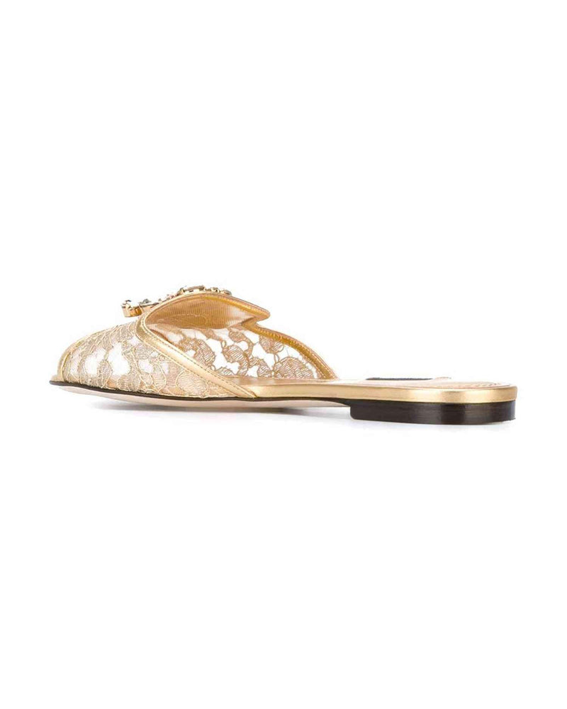 Dolce & Gabbana Sandals Golden Glam Steals