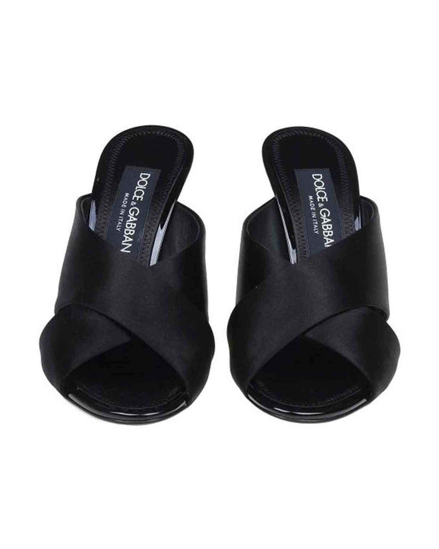 Dolce & Gabbana Satin Keira Sandals Glam Steals