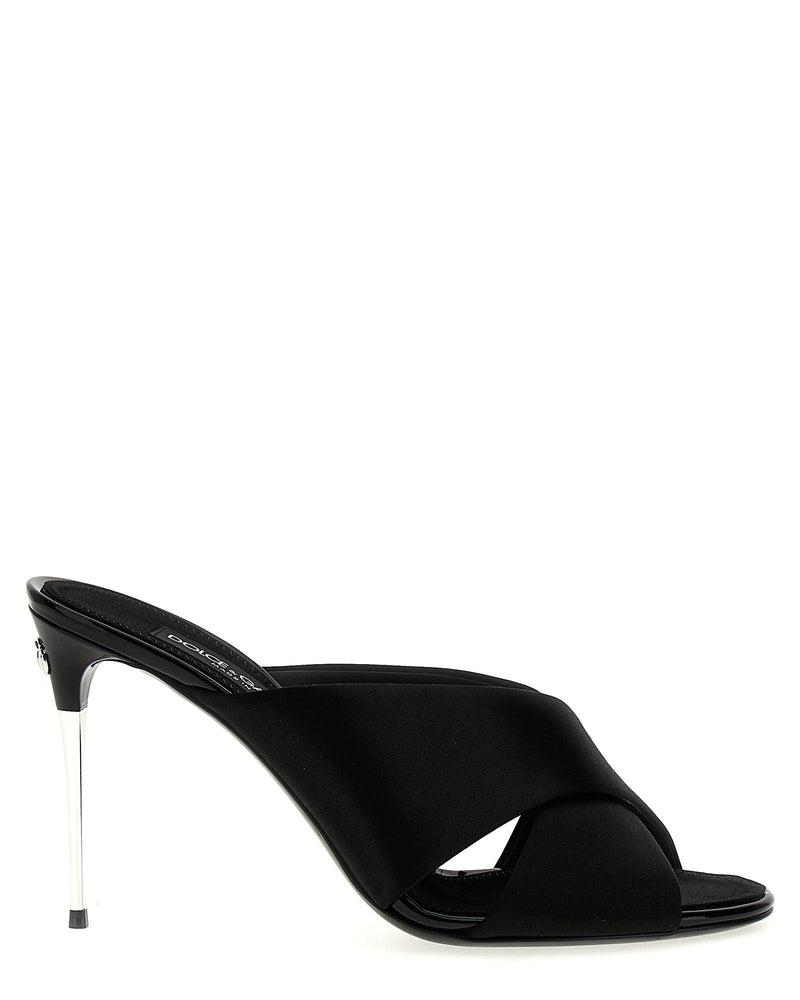Dolce & Gabbana Satin Sandals Glam Steals